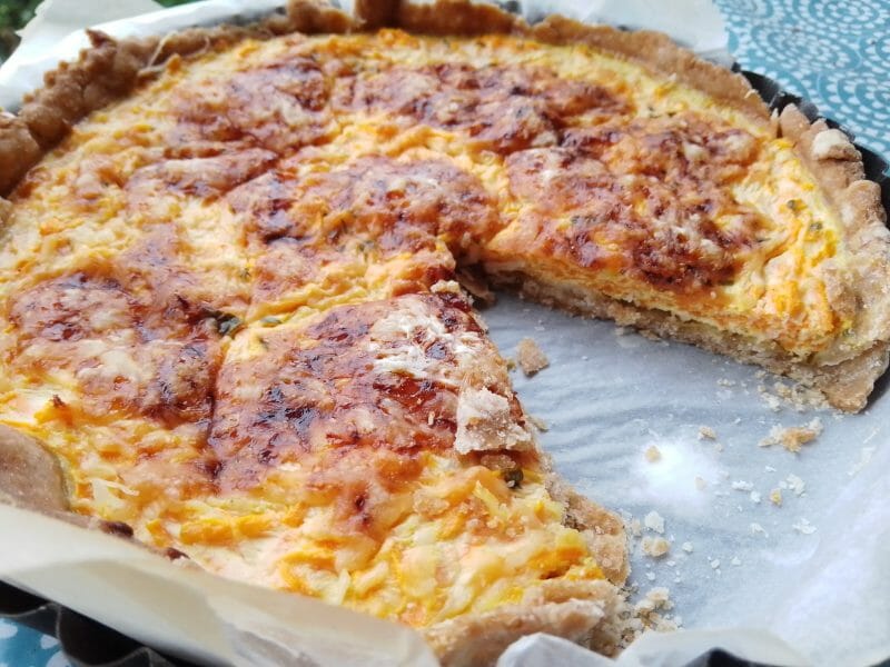 Cliquez pour zoomer ! Tarte à la carotte Thermomix par Biques