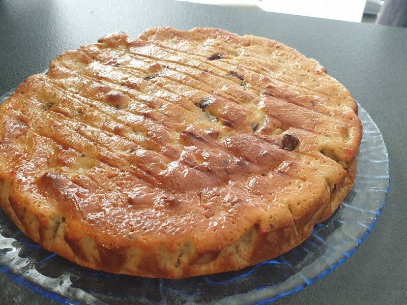 Cliquez pour zoomer ! Gâteau des femmes pressées poires et chocolat Thermomix par bibounette