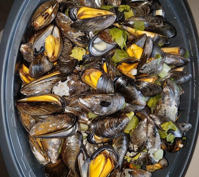 Cliquez pour zoomer ! Moules sauce au roquefort Thermomix par Emilie2910