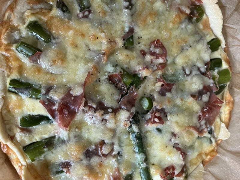 Cliquez pour zoomer ! Tarte asperges et jambon Thermomix par line1308