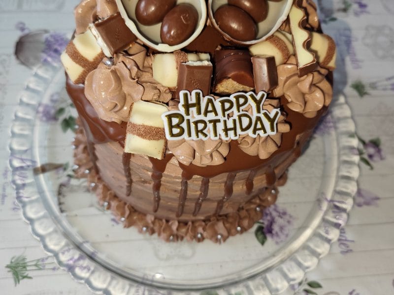 Cliquez pour zoomer ! Layer cake Kinder Bueno Thermomix par Petitevanessa5