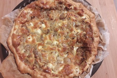 Cliquez pour zoomer ! Tarte à l’ail Thermomix par Luciechn