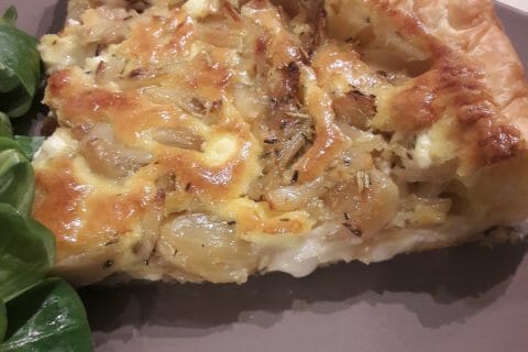 Cliquez pour zoomer ! Tarte à l’ail Thermomix par Luciechn