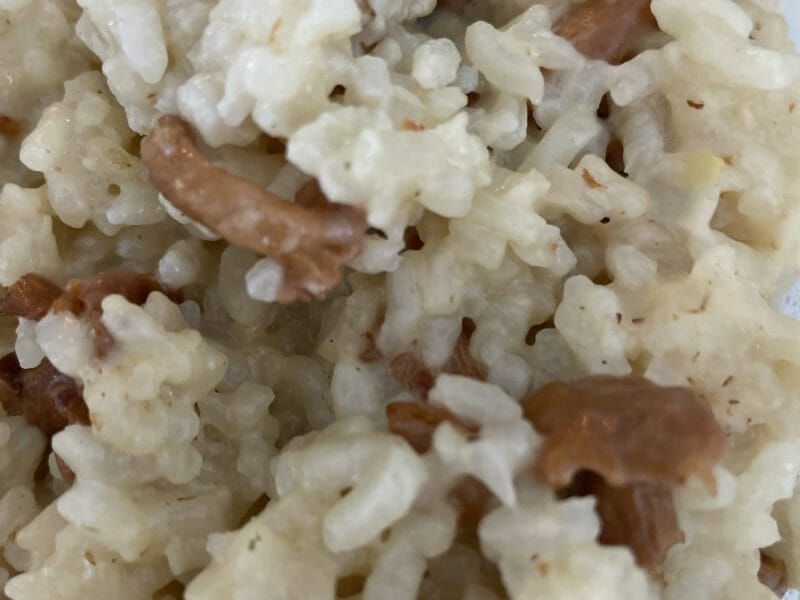 Cliquez pour zoomer ! Risotto au gorgonzola et champignons Thermomix par celinehk
