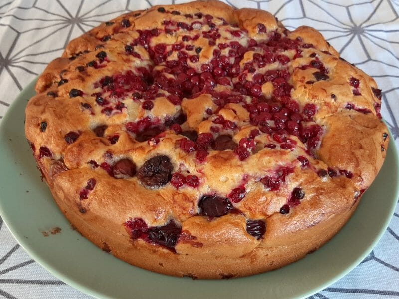 Cliquez pour zoomer ! Bublanina aux fruits rouges Thermomix par Drine42