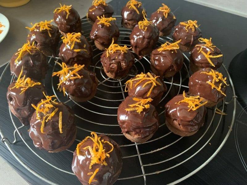 Cliquez pour zoomer ! Muffins façon Sacher Thermomix par callyo