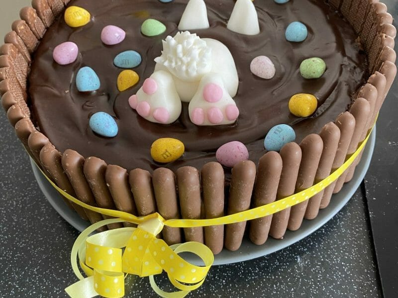 Cliquez pour zoomer ! Gâteau lapin de Pâques Thermomix par auror_78