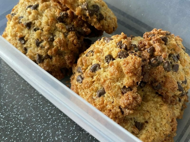 Cliquez pour zoomer ! Cookies au pain rassis et pépites de chocolat Thermomix par auror_78