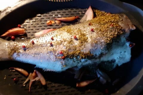 Cliquez pour zoomer ! Saumon sur purée de brocolis Thermomix par dominique_102