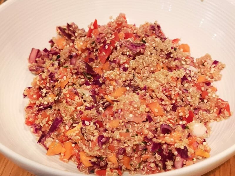 Cliquez pour zoomer ! Salade Thaï de quinoa Thermomix par charl1e
