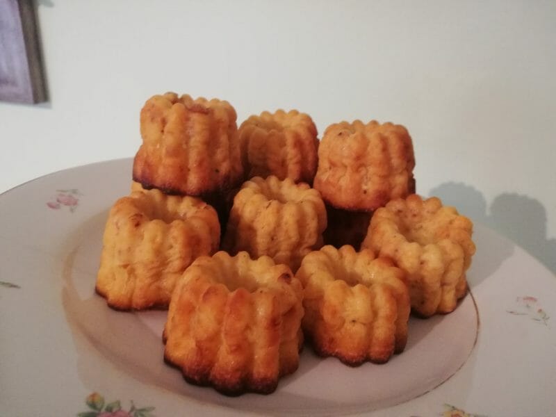 Cliquez pour zoomer ! Mini cannelés chorizo comté Thermomix par valerie_457