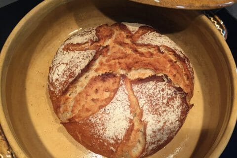 Cliquez pour zoomer ! Pain Cocotte au Thermomix