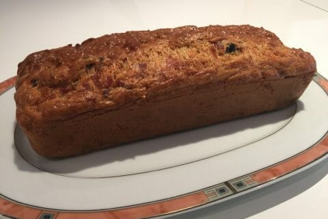 Cliquez pour zoomer ! Cake salé jambon fromage et olives au Thermomix