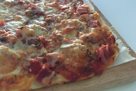 Cliquez pour zoomer ! Pâte à pizza au Thermomix