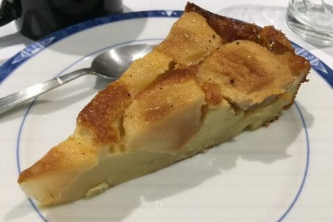 Cliquez pour zoomer ! Flognarde aux pommes (clafoutis aux pommes) au Thermomix