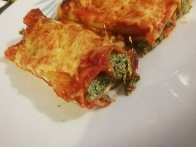 Cliquez pour zoomer ! Cannelloni ricotta et épinards Thermomix par lea_319