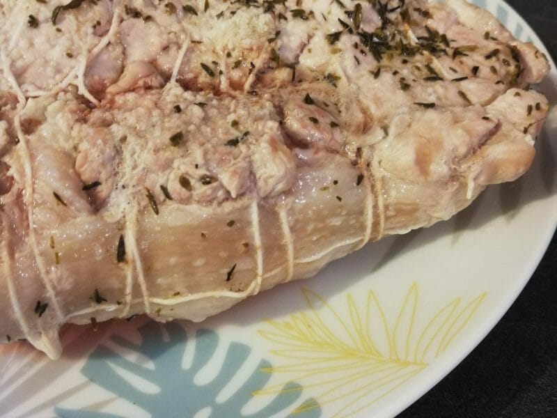 Cliquez pour zoomer ! Roti de porc sauce échalote Thermomix par lea_319