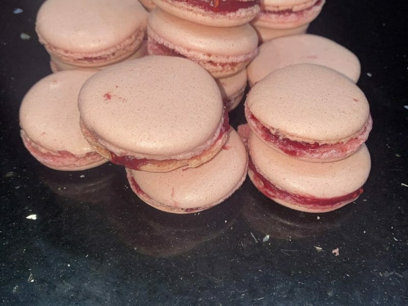 Cliquez pour zoomer ! Ganache framboises pour macarons Thermomix par monica_1110