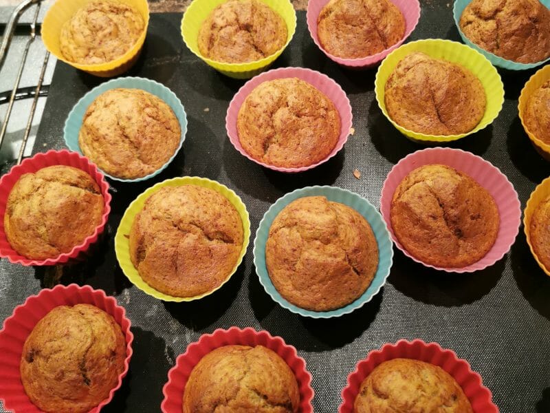 Cliquez pour zoomer ! Muffins à la banane Thermomix par Vanessa40180