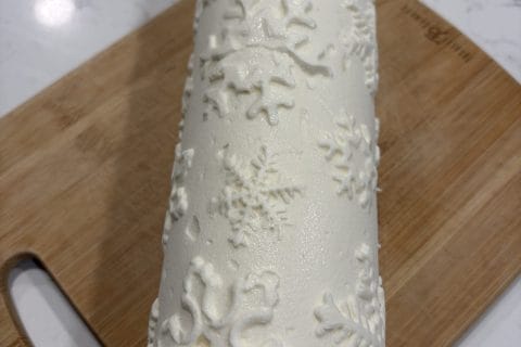 Cliquez pour zoomer ! Bûche citron et framboises Thermomix par melainew