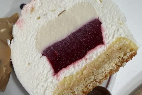 Cliquez pour zoomer ! Bûche citron et framboises Thermomix par melainew