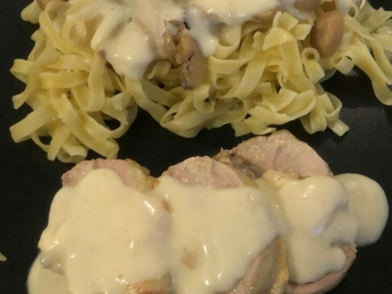 Cliquez pour zoomer ! Filet mignon de porc au maroilles Thermomix par aurel3286