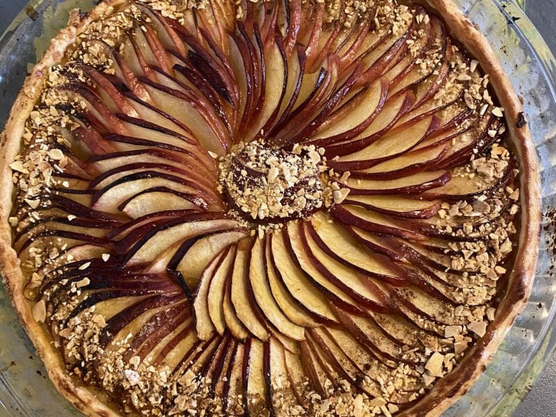 Cliquez pour zoomer ! Tarte aux pommes alsacienne Thermomix par jama