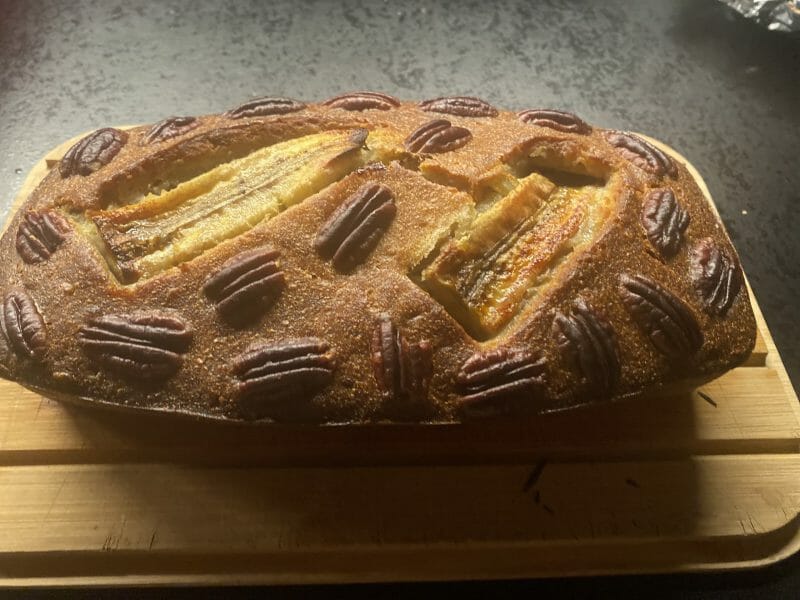 Cliquez pour zoomer ! Banana bread aux noix de pécan Thermomix par marion_651