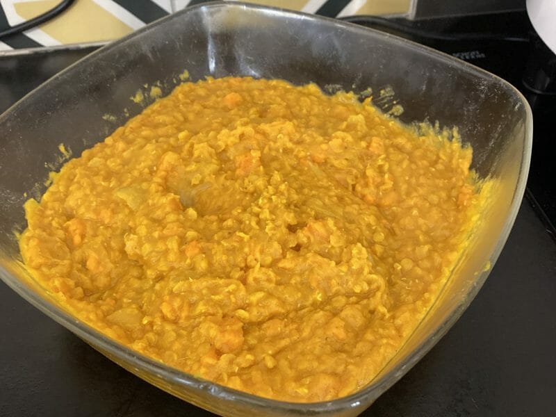 Cliquez pour zoomer ! Dhal de patate douce et de lentilles corail Thermomix par marion_651