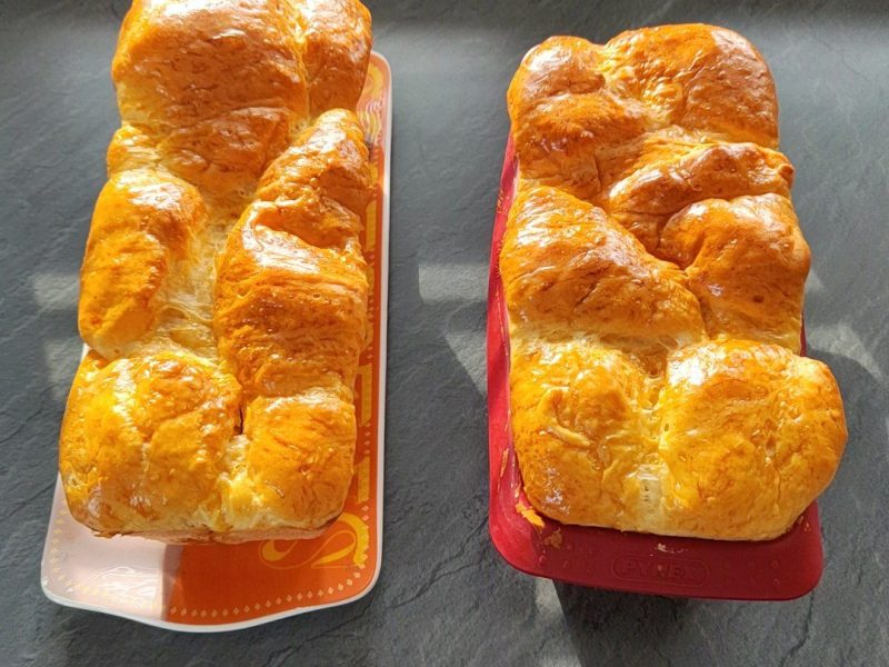 Cliquez pour zoomer ! Brioche tressée à la mie filante Thermomix par Yanette