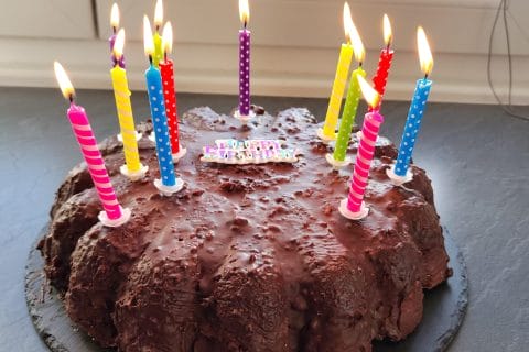 Cliquez pour zoomer ! Bûche Ferrero Rocher Thermomix par Yanette