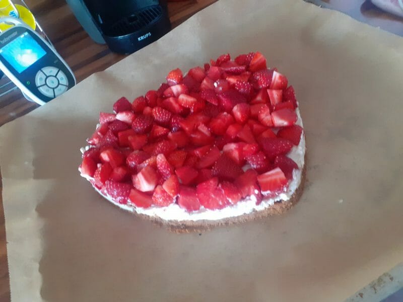 Cliquez pour zoomer ! Tarte aux fraises sans cuisson Thermomix par carole-anne_4
