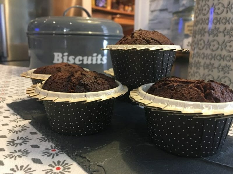 Cliquez pour zoomer ! Mini muffins au chocolat Thermomix par Mokaroyal