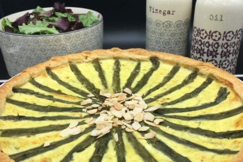 Cliquez pour zoomer ! Tarte asperges et ricotta au Thermomix