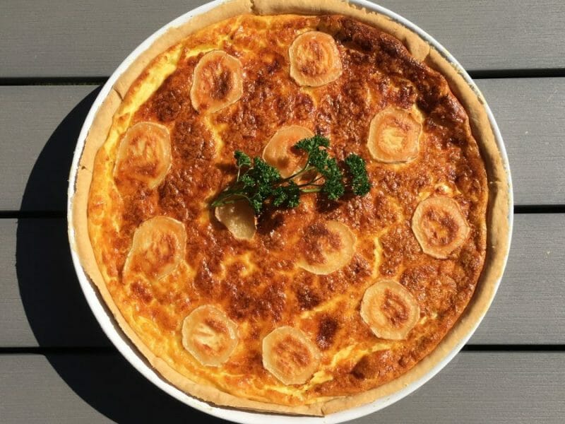 Cliquez pour zoomer ! Tarte au fromage Thermomix par Mokaroyal