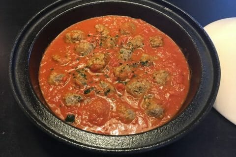 Cliquez pour zoomer ! Boulettes de viandes à la sauce tomate au Thermomix