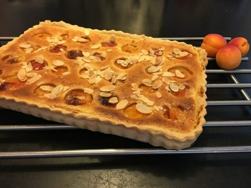Cliquez pour zoomer ! Tarte amandine aux abricots Thermomix par Mokaroyal