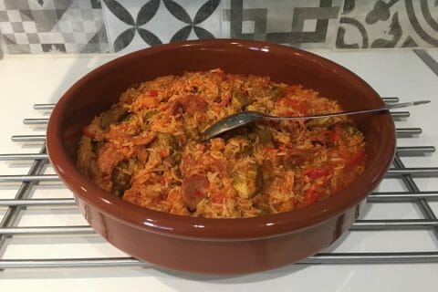 Cliquez pour zoomer ! Jambalaya au Thermomix