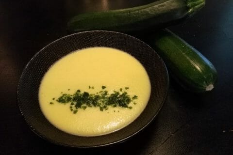 Cliquez pour zoomer ! Velouté de courgettes au Thermomix
