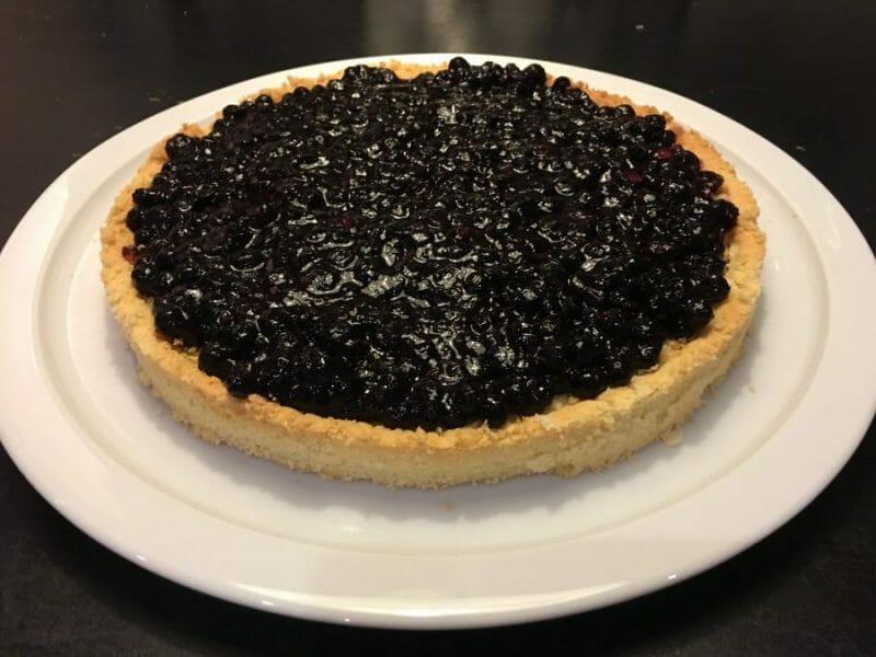 Cliquez pour zoomer ! Tarte aux myrtilles Thermomix par Mokaroyal