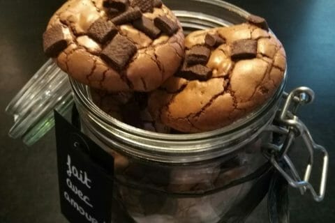 Cliquez pour zoomer ! Cookies brownies au Thermomix