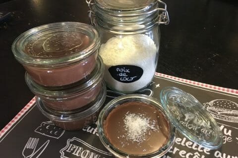 Cliquez pour zoomer ! Crème dessert choco-coco au Thermomix