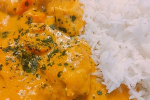 Cliquez pour zoomer ! Poulet coco aux 3 épices au Thermomix