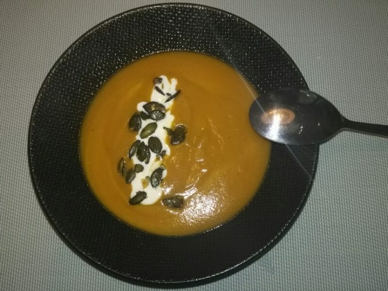 Cliquez pour zoomer ! Velouté de lentilles corail Thermomix par Mokaroyal