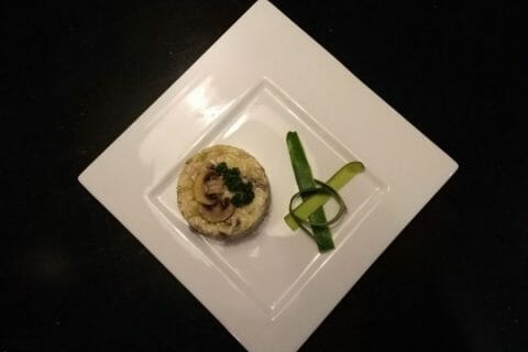 Cliquez pour zoomer ! Risotto champignons et courgettes Thermomix par Mokaroyal