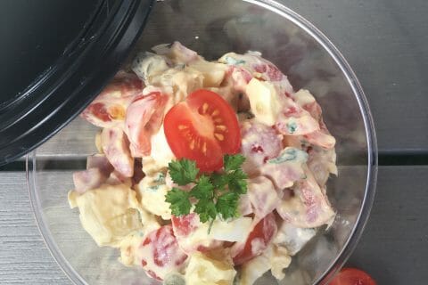 Cliquez pour zoomer ! Salade piémontaise au Thermomix