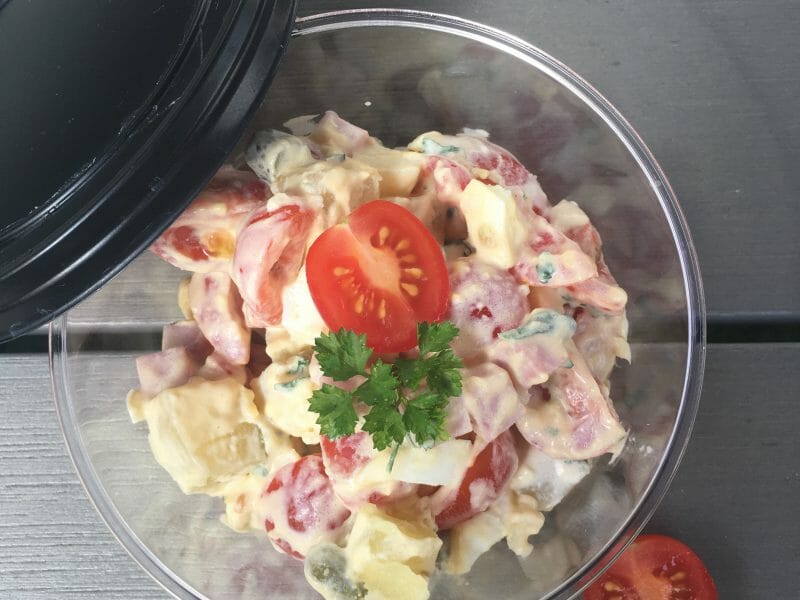 Cliquez pour zoomer ! Salade piémontaise Thermomix par Mokaroyal