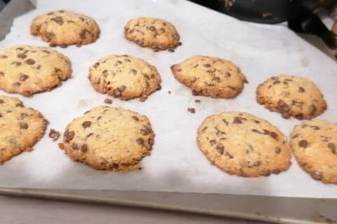 Cliquez pour zoomer ! Cookies au pain rassis et pépites de chocolat Thermomix par Emilie2331