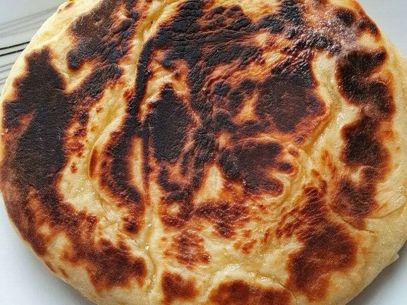 Cliquez pour zoomer ! Naans à l’ail et à la coriandre Thermomix par lou1980