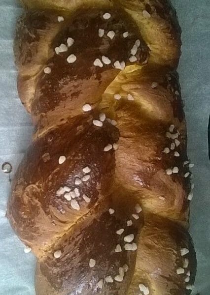 Cliquez pour zoomer ! Brioche tressée à la mie filante Thermomix par Gigy
